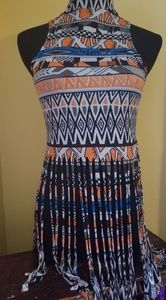 Aztech Crop Fringe Top size small